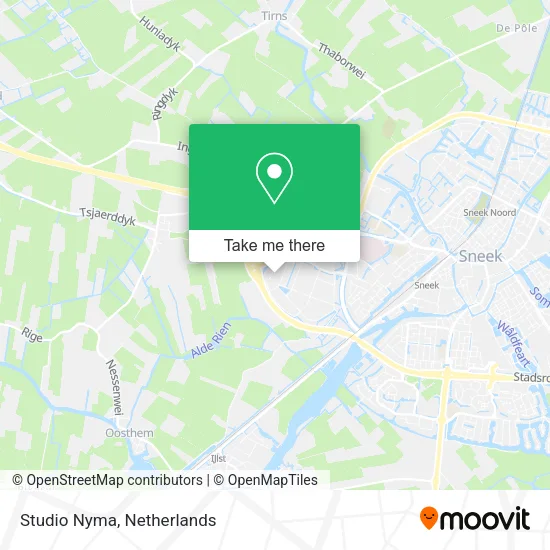 Studio Nyma map