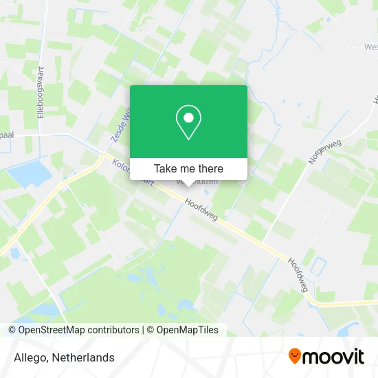 Allego map