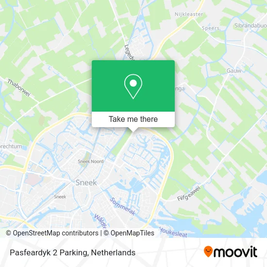 Pasfeardyk 2 Parking map