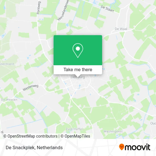 De Snackplek map