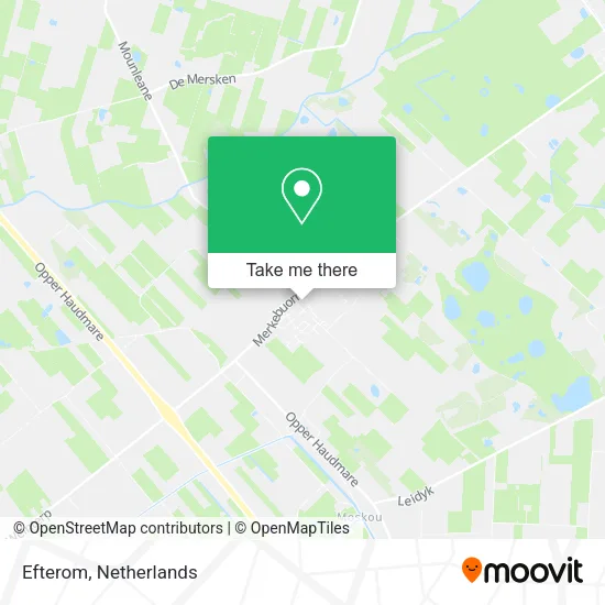 Efterom map