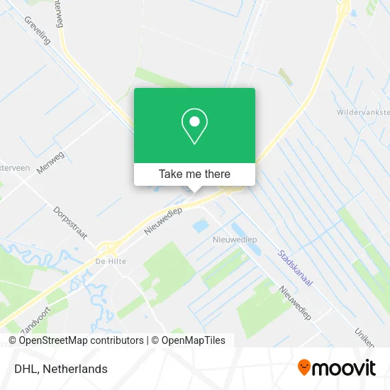 DHL map