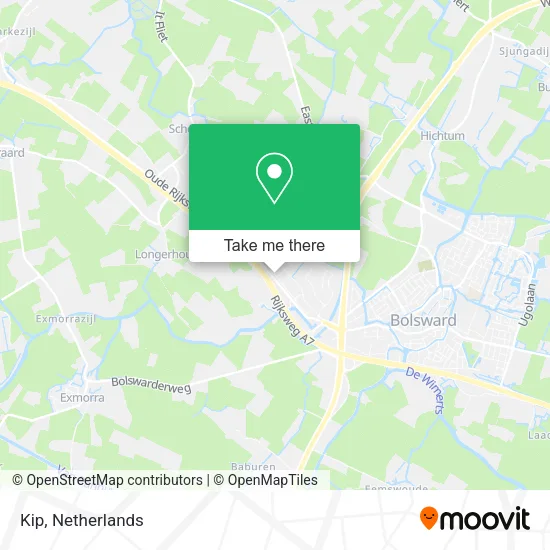 Kip map