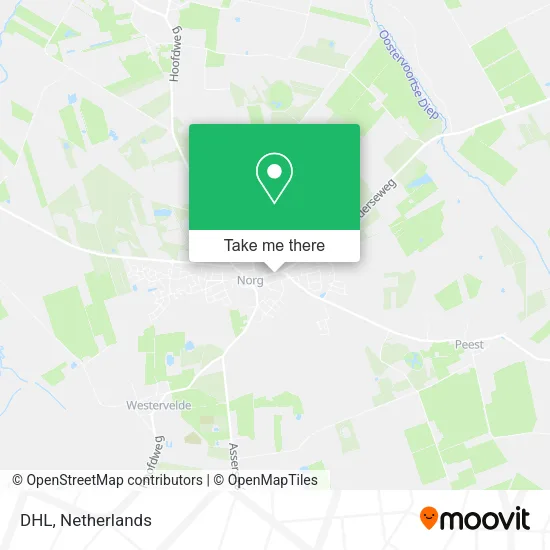 DHL map