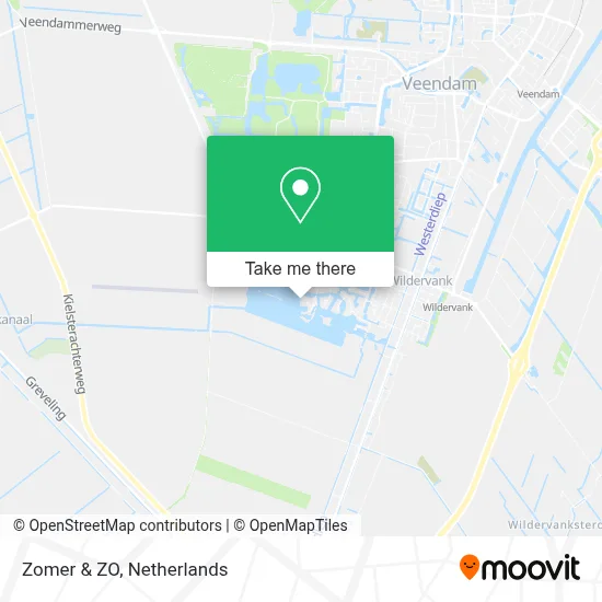 Zomer & ZO map