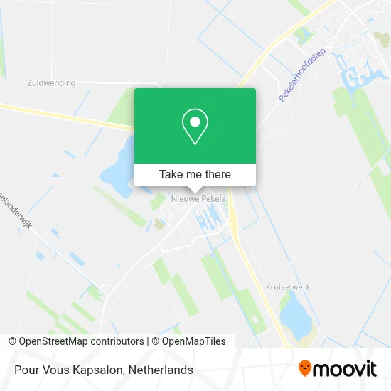 Pour Vous Kapsalon map