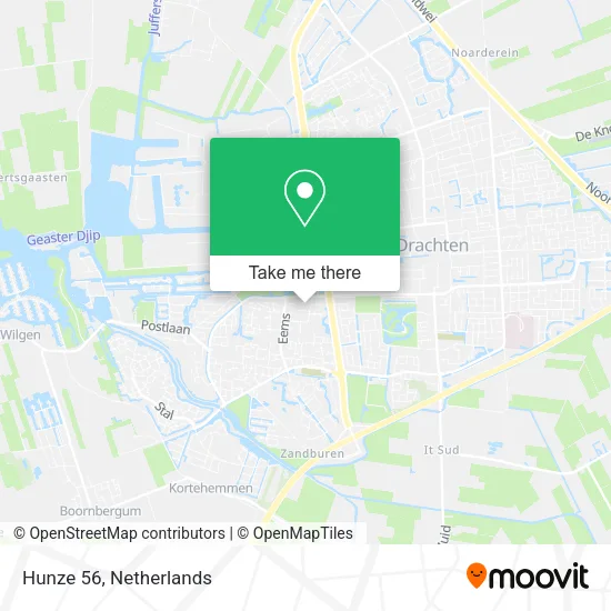 Hunze 56 map