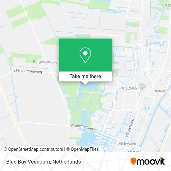 Blue Bay Veendam map