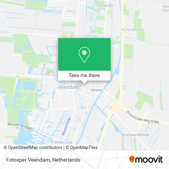 Fotoxper Veendam map