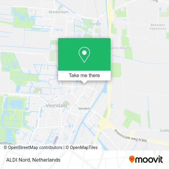 ALDI Nord map