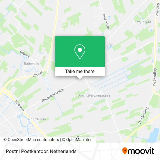 Postnl Postkantoor map