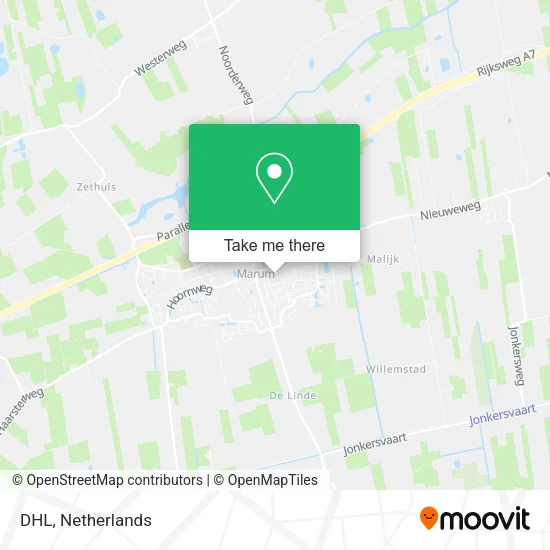 DHL map
