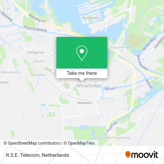 R.S.E. Telecom map