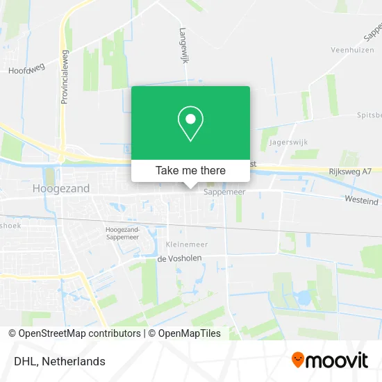 DHL map