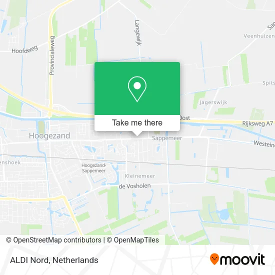 ALDI Nord map