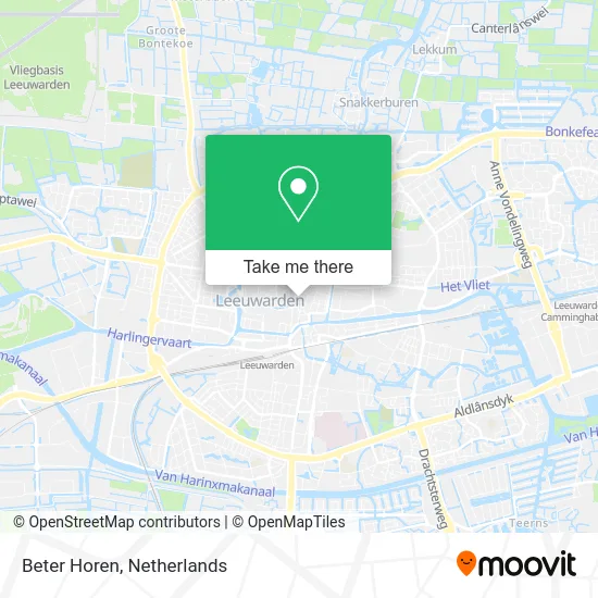 Beter Horen map