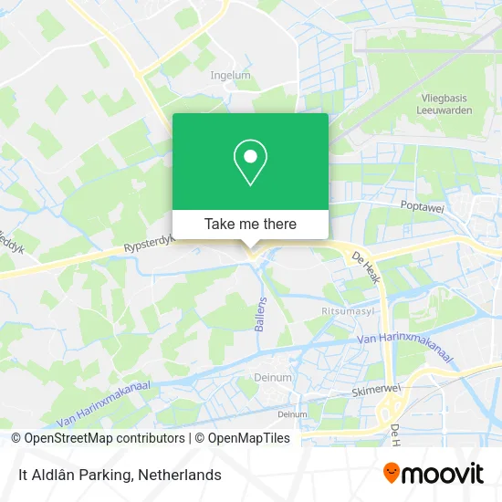 It Aldlân Parking map