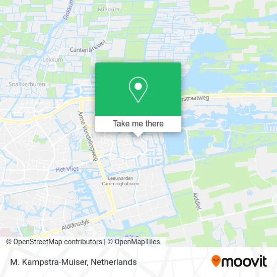 M. Kampstra-Muiser map