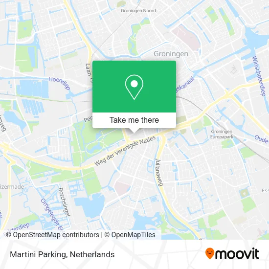 Martini Parking map