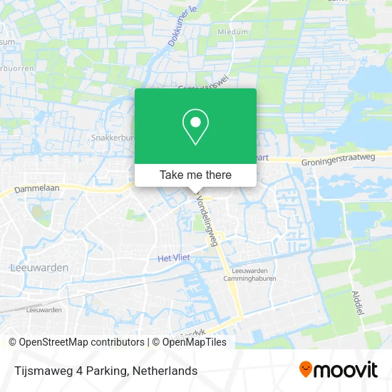 Tijsmaweg 4 Parking map