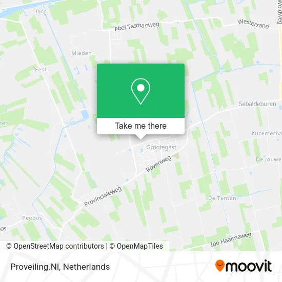 Proveiling.Nl Karte