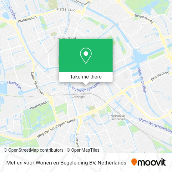 Met en voor Wonen en Begeleiding BV map