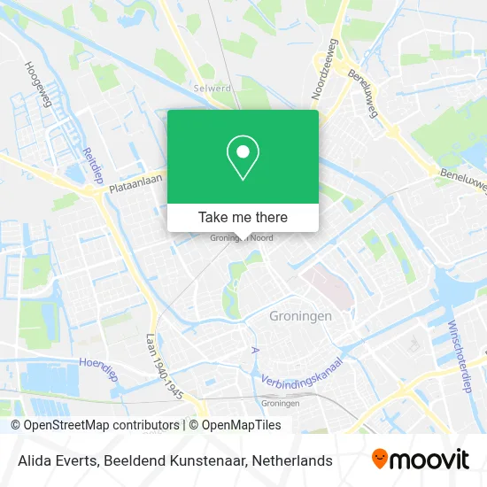 Alida Everts, Beeldend Kunstenaar map