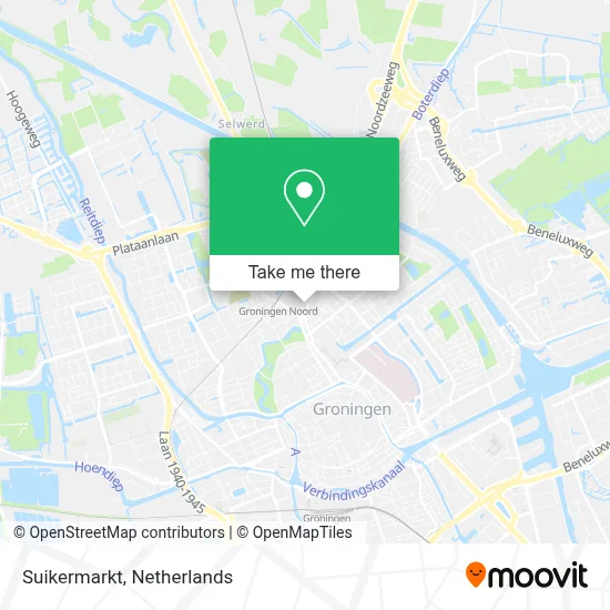 Suikermarkt Karte