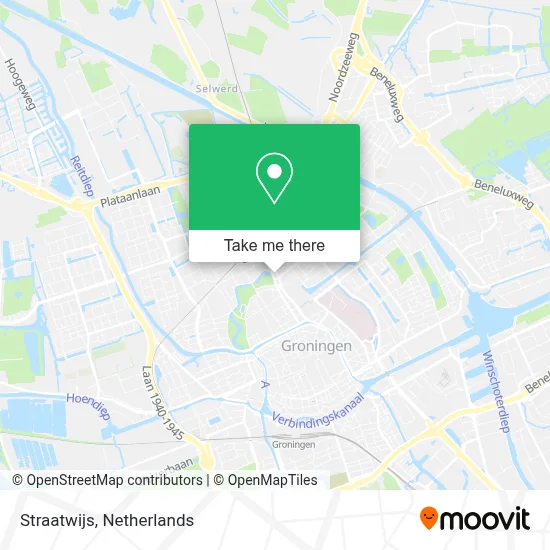 Straatwijs map