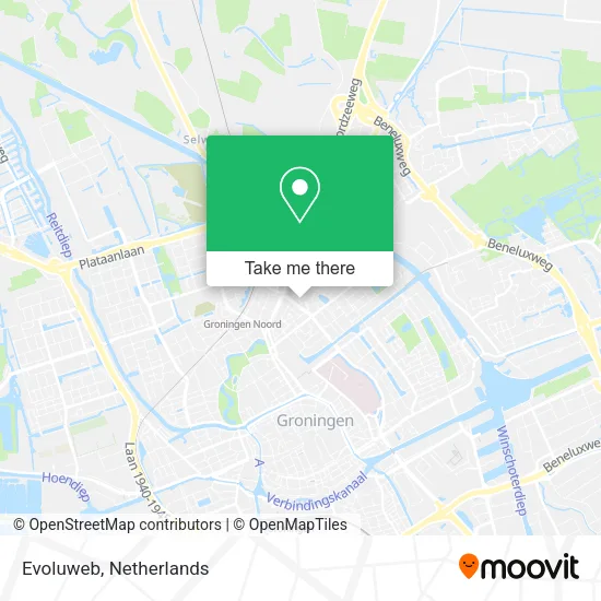 Evoluweb map