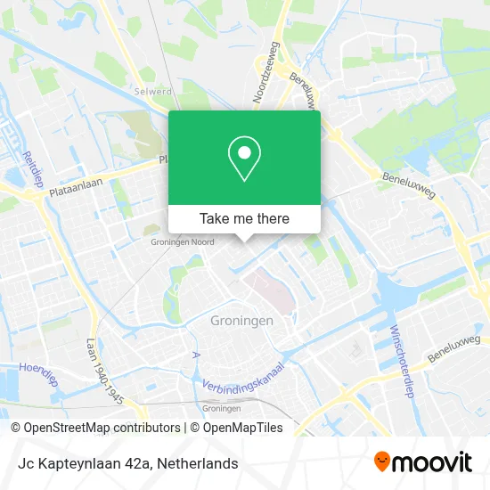 Jc Kapteynlaan 42a map