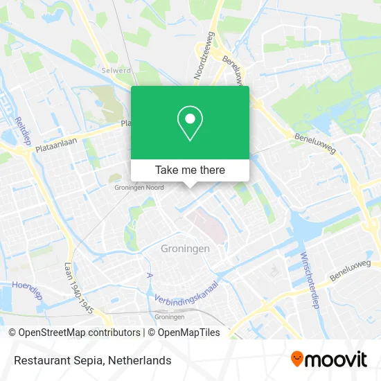 Restaurant Sepia map