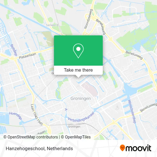 Hanzehogeschool map
