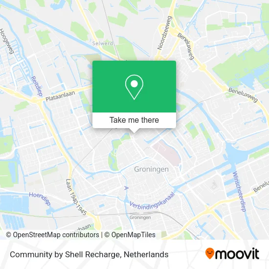Community by Shell Recharge map
