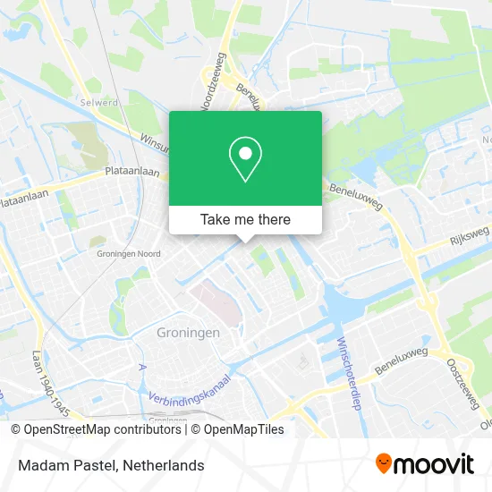 Madam Pastel map