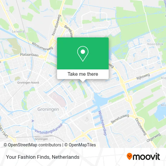 Your Fashion Finds map
