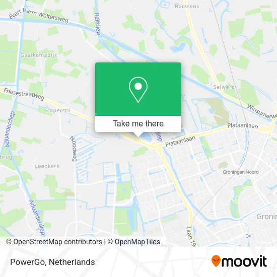PowerGo map