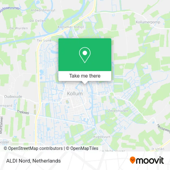ALDI Nord map