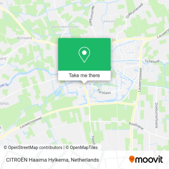 CITROËN Haaima Hylkema map