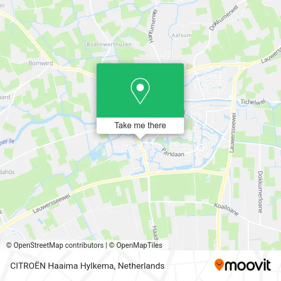 CITROËN Haaima Hylkema map