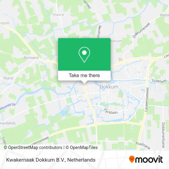 Kwakernaak Dokkum B.V. Karte