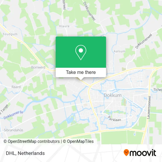 DHL map