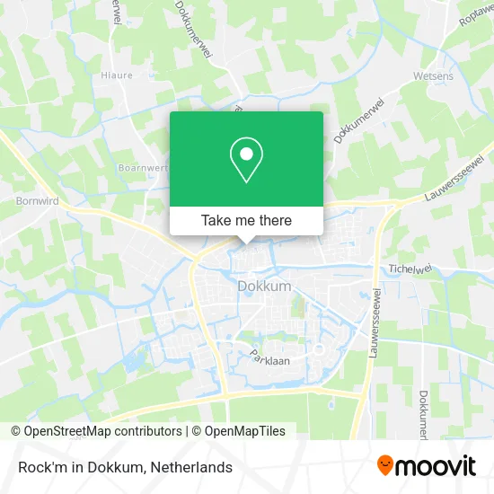 Rock'm in Dokkum map