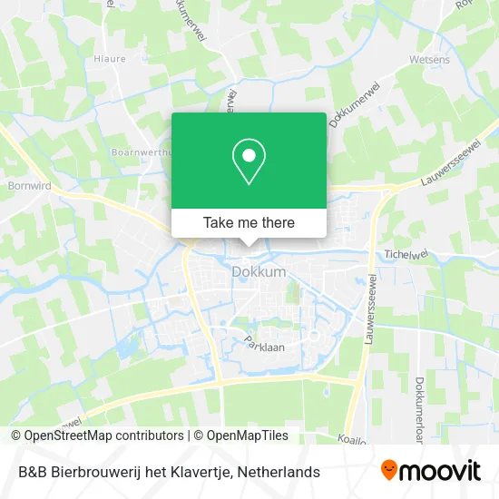 B&B Bierbrouwerij het Klavertje map