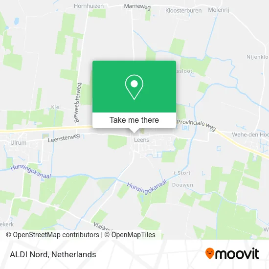 ALDI Nord map