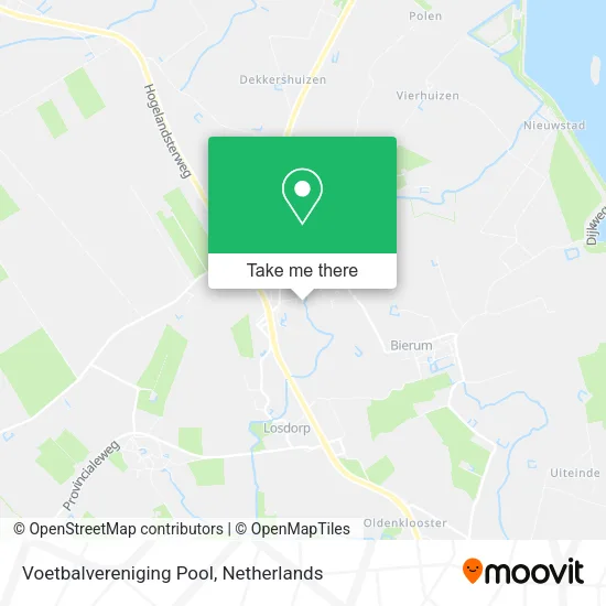 Voetbalvereniging Pool map
