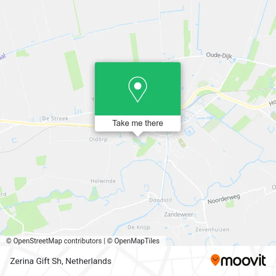 Zerina Gift Sh map
