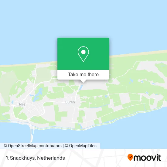 't Snackhuys map