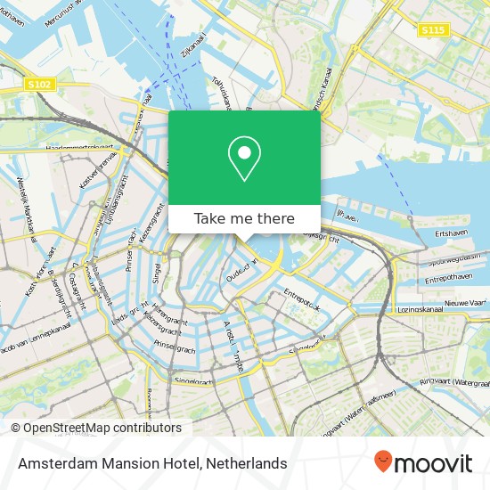 Amsterdam Mansion Hotel map