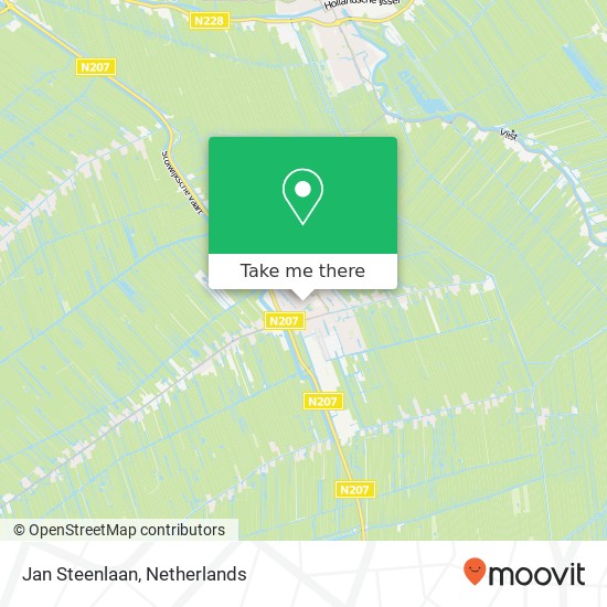 Jan Steenlaan map